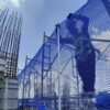 Lưới an toàn công trình xây dựng khổ 4mx50m mắt 2.5cm xanh dương Blue - Minh Phú Group - Hotline 0971.379.789