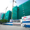 Lưới bao che công trình xây dựng khổ 2mx100m xanh lá - Green - Minh Phú Group - Hotline : 0971.379.789