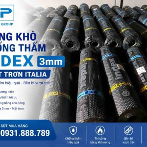 Màng Khò Chống Thấm Index 3mm Mặt Trơn Italia