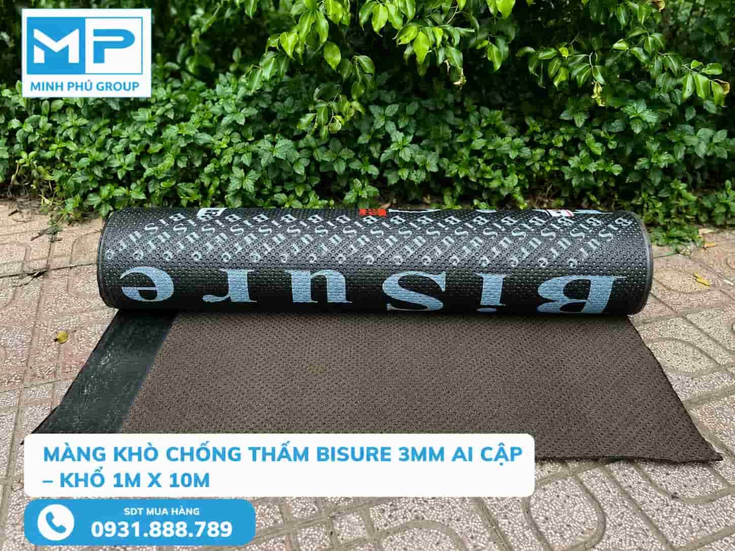Màng Khò Chống Thấm Bisure 3mm Ai Cập – Khổ 1m x 10m
