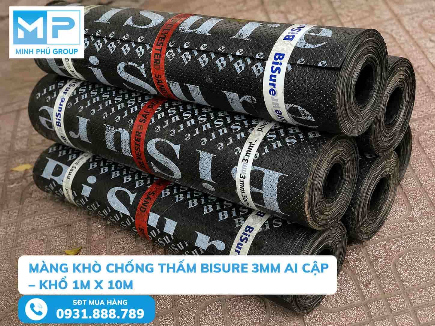 Màng Khò Chống Thấm Bisure 3mm Ai Cập – Khổ 1m x 10m