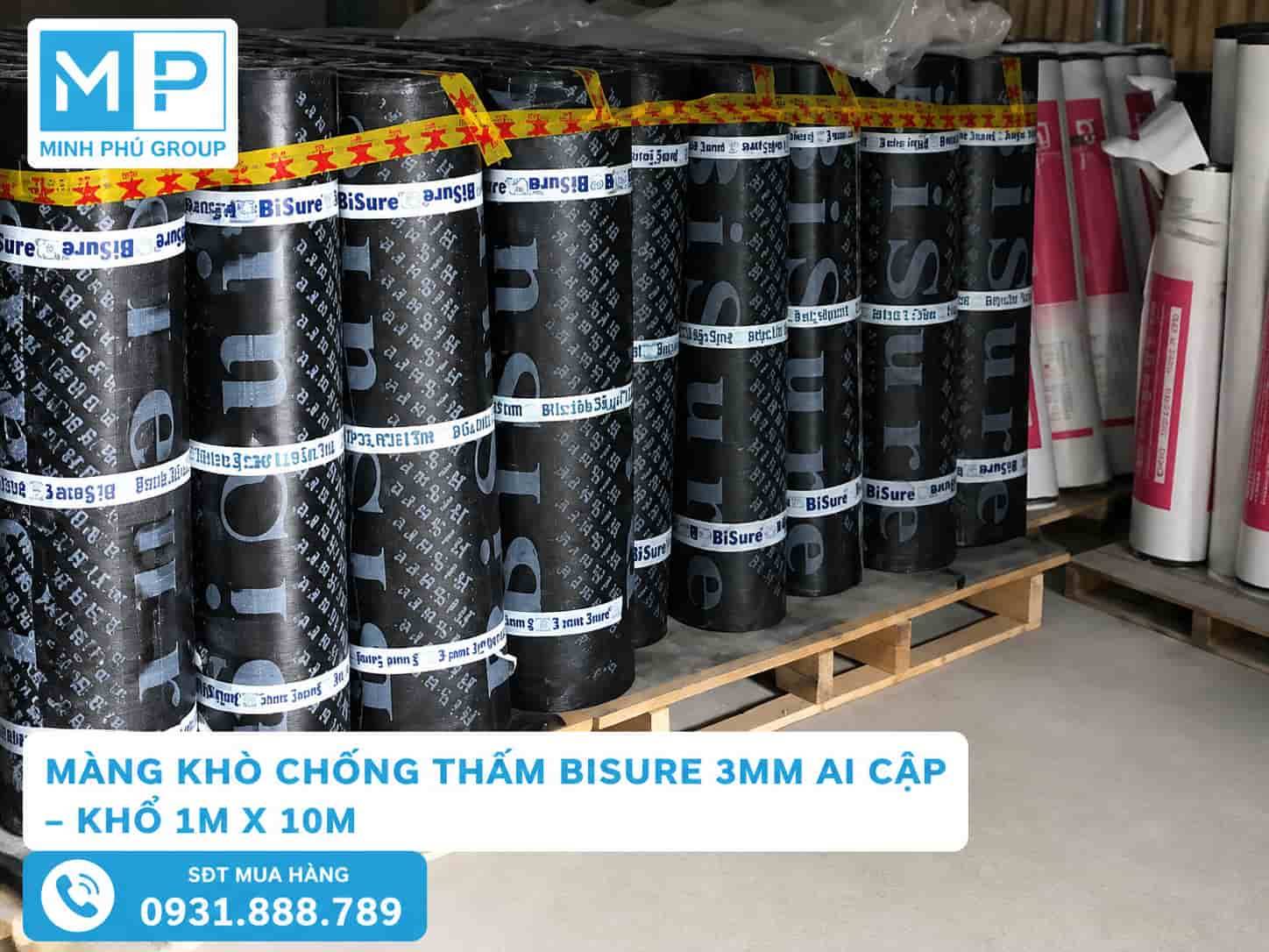 Màng Khò Chống Thấm Bisure 3mm Ai Cập – Khổ 1m x 10m