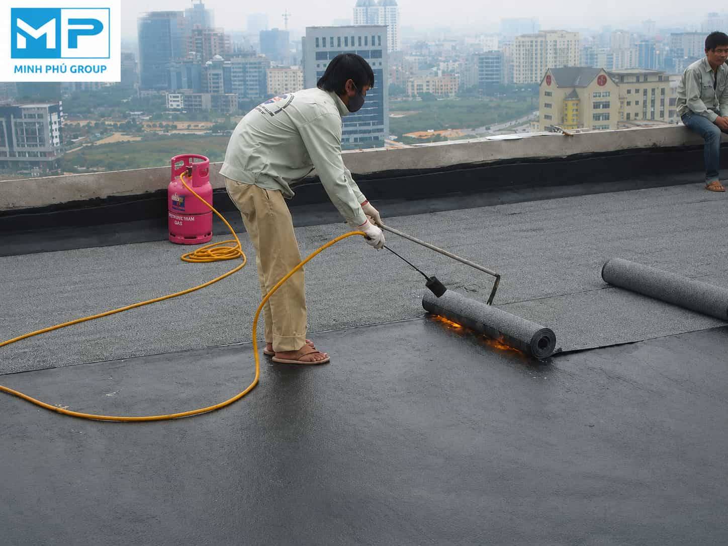 Màng khò chống thấm Bitumode 3mm mặt đá xám