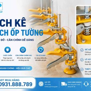 Kích kê gạch ốp tường
