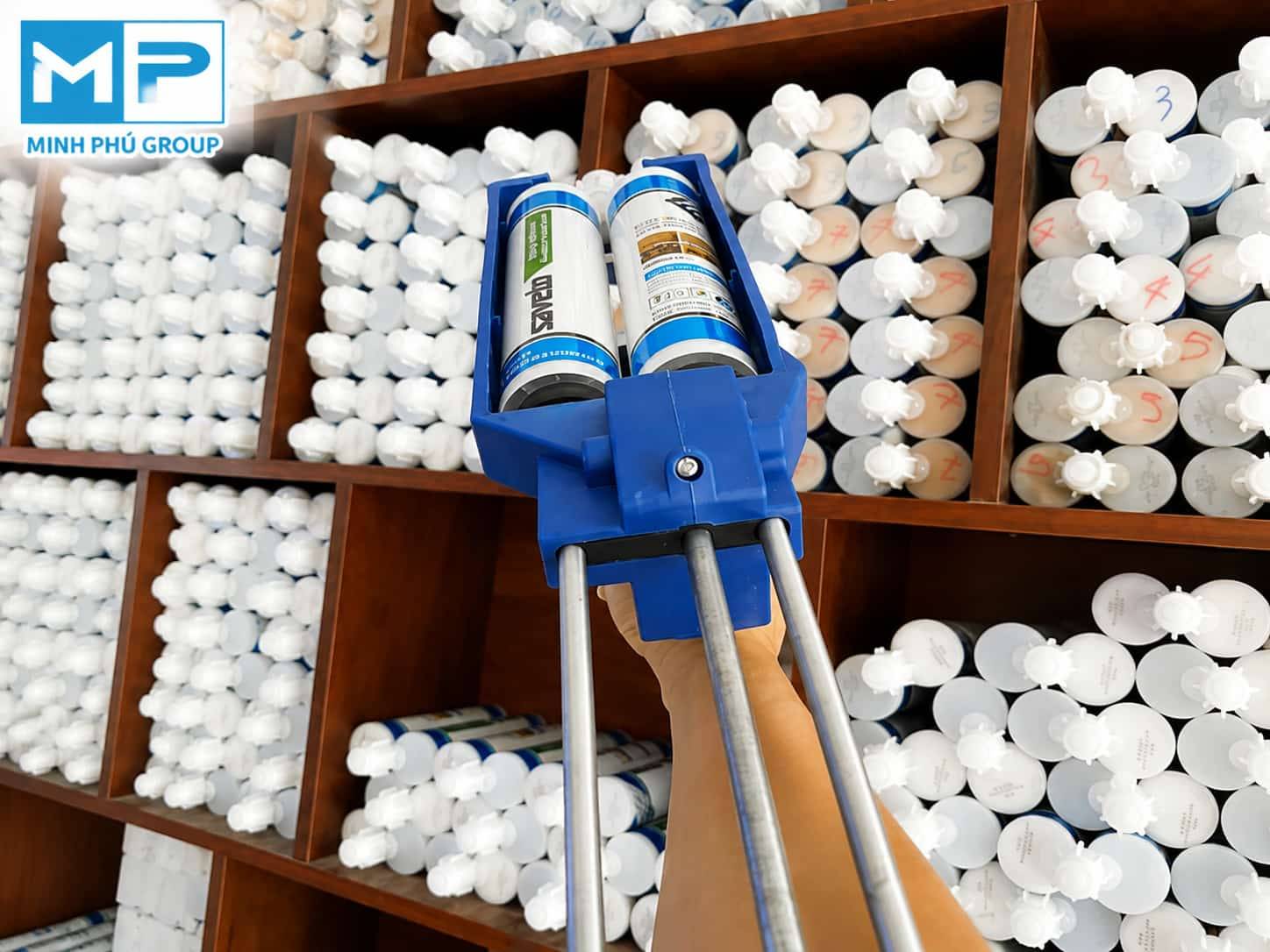 Bộ dụng cụ chà ron gạch chuyên dụng | Thi công keo chà ron Epoxy