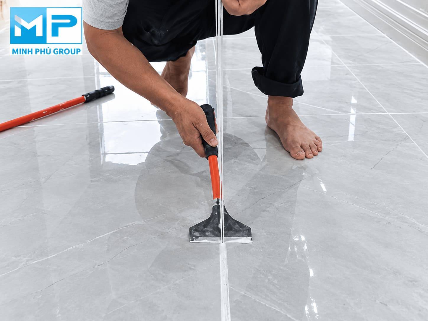 Bộ dụng cụ chà ron gạch chuyên dụng | Thi công keo chà ron Epoxy