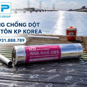 Màng chống thấm bitum tự dính KP Korea