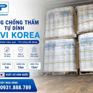Màng chống thấm bitum tự dính Ravi