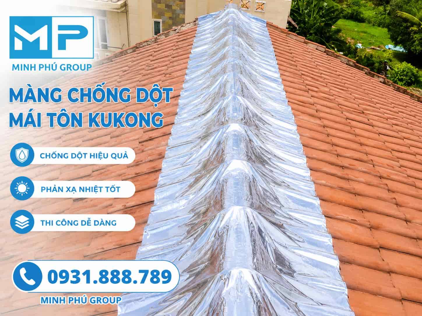 Màng Chống Thấm Tự Dính Kukdong 1mm Hàn Quốc