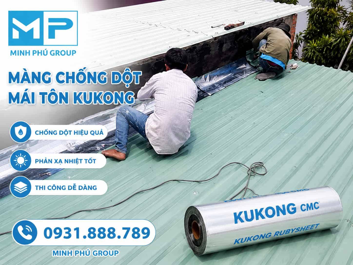 Màng Chống Thấm Tự Dính Kukdong 1mm Hàn Quốc