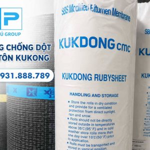 Màng Chống Thấm Tự Dính Kukdong 1mm Hàn Quốc