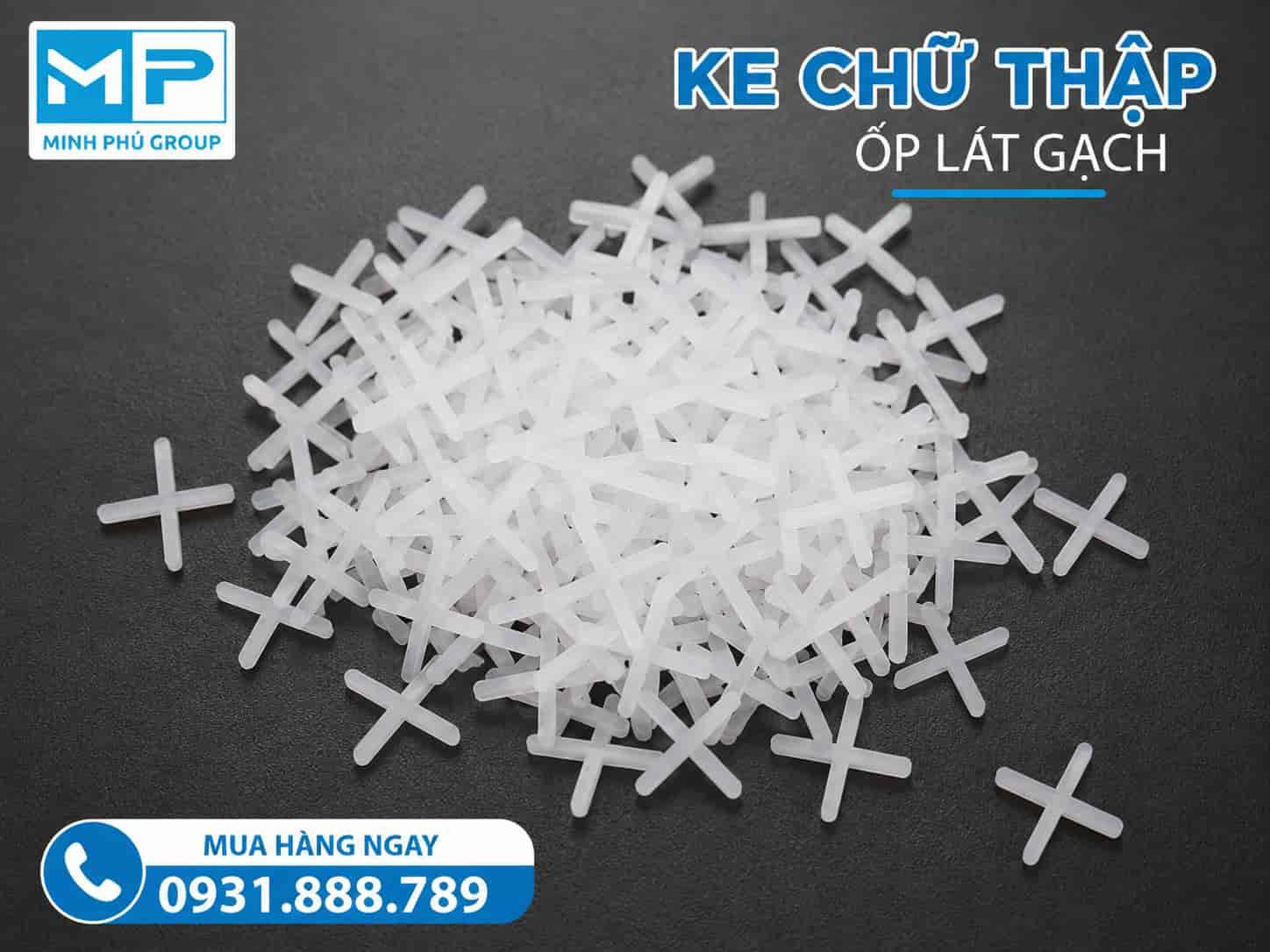 Ke Chữ Thập Ốp Lát Gạch Đủ Loại 1mm, 1.5mm, 2mm, 3mm, 5mm