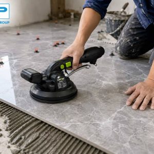 Thi công máy rung ốp lát gạch