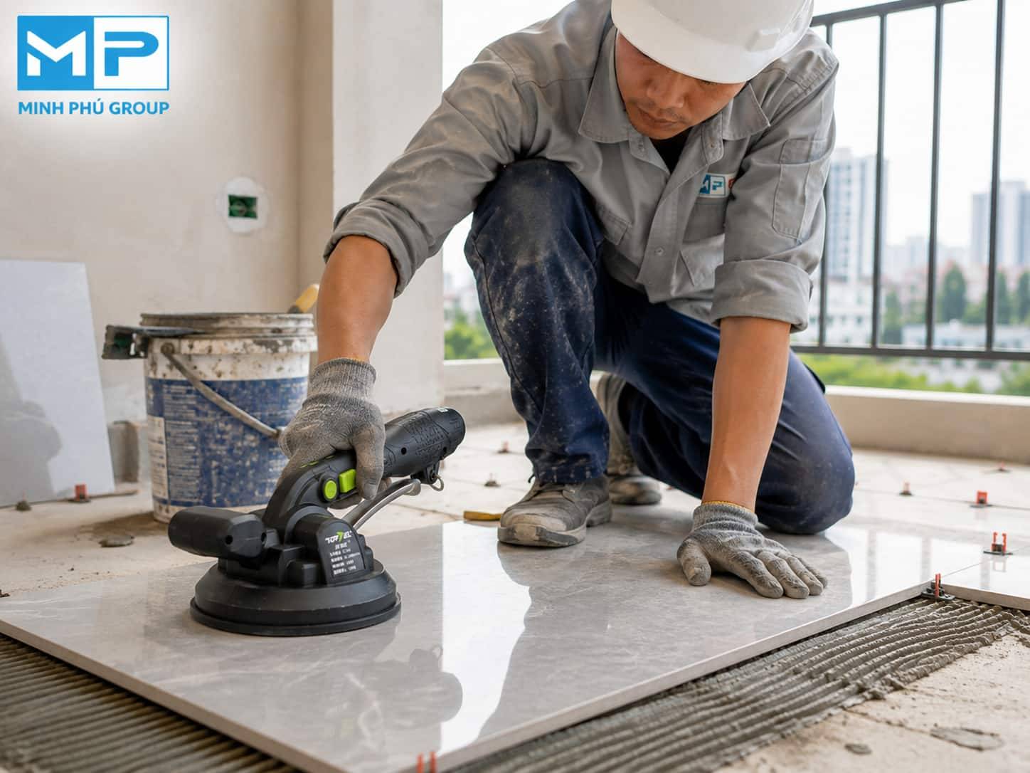 Máy Rung Ốp Lát Gạch TOPVEL V07 – Giá Mới Nhất 2026