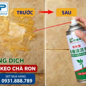 Dung dịch tẩy keo silicon