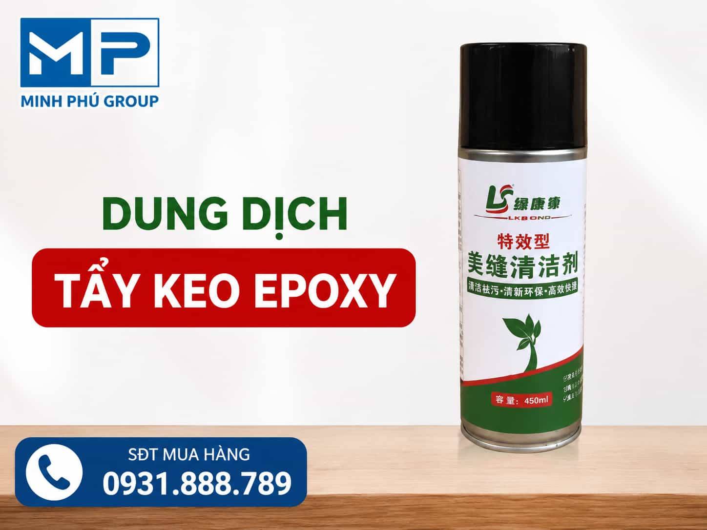 Dung Dịch Tẩy Keo Chà Ron AB 450ml – Tẩy Keo Epoxy Trên Gạch