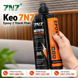 Keo 7N7 Epoxy 2 Thành Phần