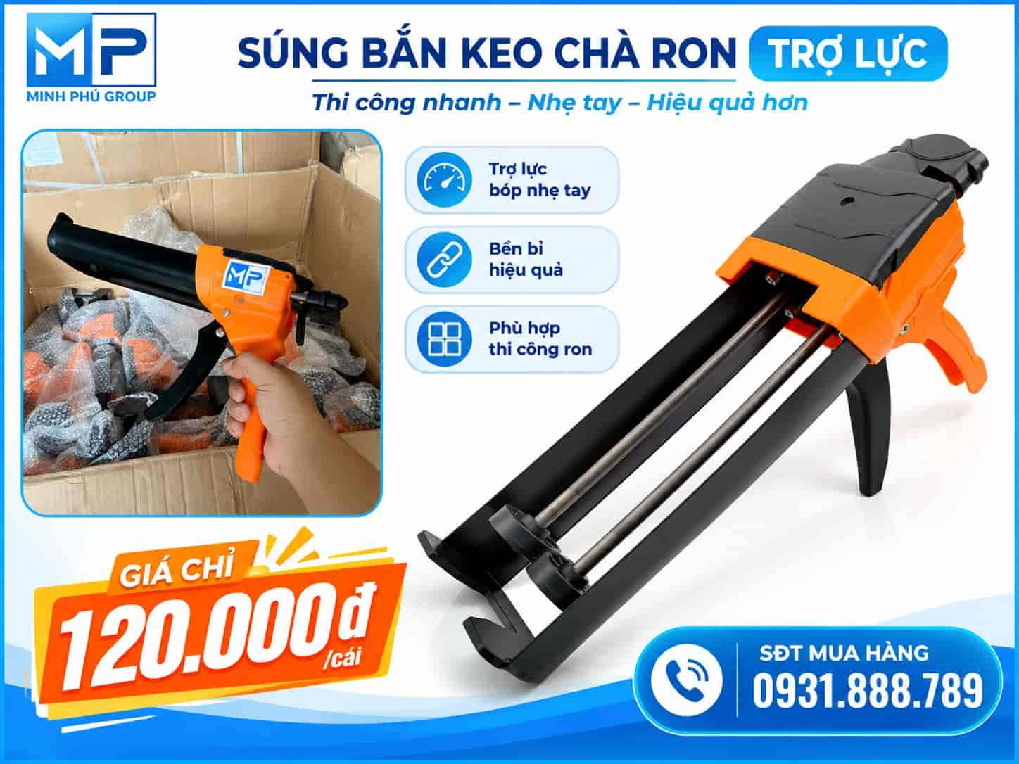 Súng bắn keo chà ron 2 thành phần | Tổng kho giá sỉ
