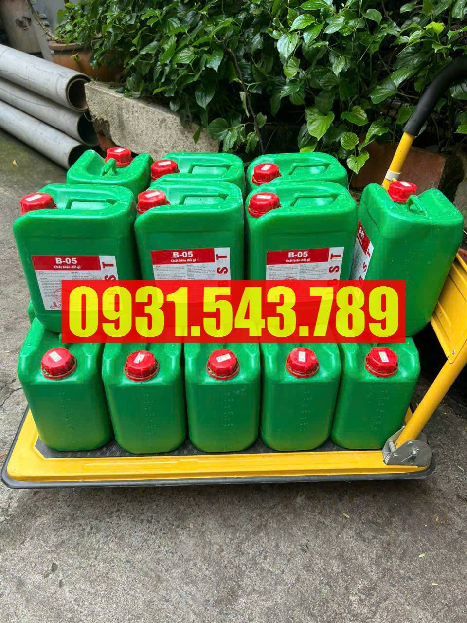 Hoá chất tẩy rỉ B05 mới nhất 2025