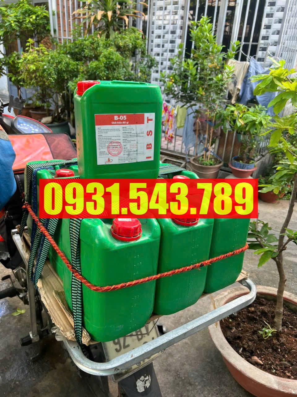 Hoá chất tẩy rỉ B05 mới nhất 2025