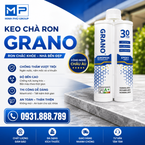 Keo chít mạch - Keo chà ron Grano Epoxy chính hãng. Lh 0971.379.789