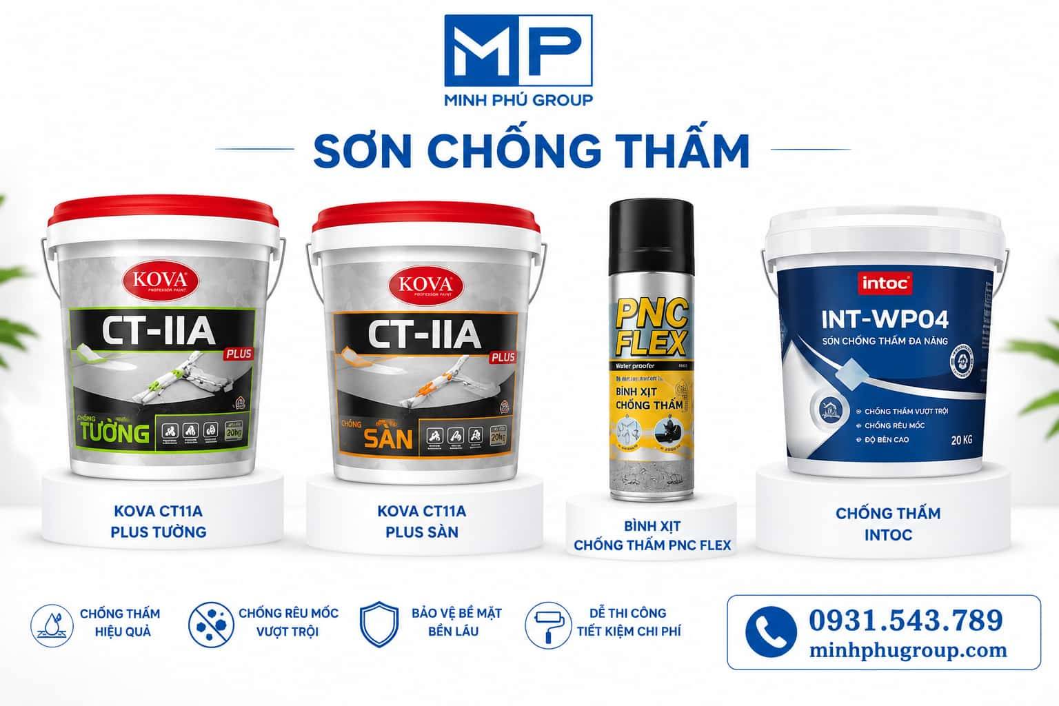 Top 10 vật liệu chống thấm tốt nhất, Cửa hàng sỉ lẻ giá rẻ