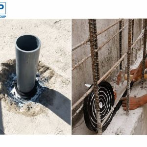 Băng trương nở được lắp đặt tại vị trí mạch ngừng bê tông