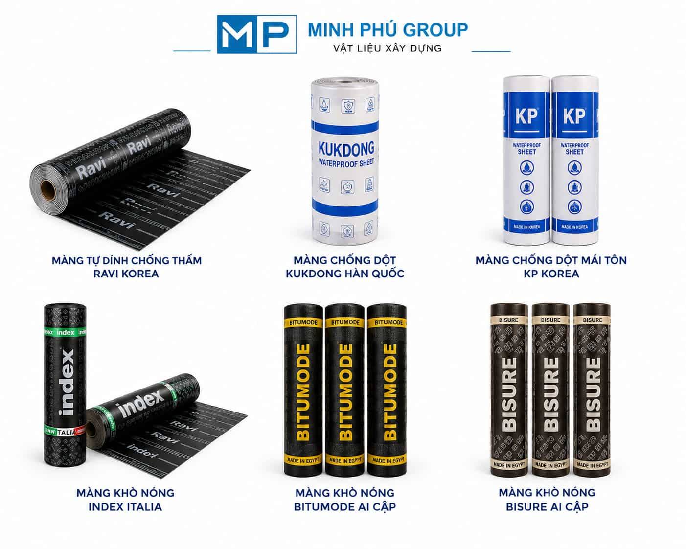 Top 10 vật liệu chống thấm tốt nhất, Cửa hàng sỉ lẻ giá rẻ