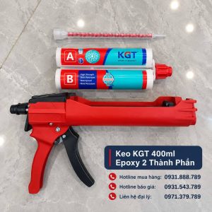 Keo KGT 400ml Epoxy 2 Thành Phần