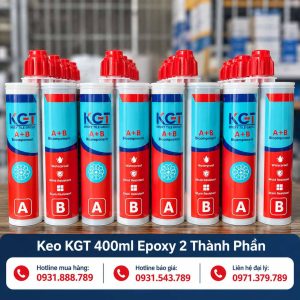 Keo KGT 400ml Epoxy 2 Thành Phần