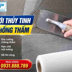 Lưới Thủy Tinh Chống Thấm