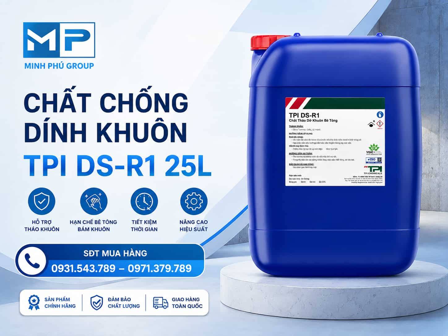 Chất Chống Dính Khuôn TPI DS-R1 25L – Dầu Tách Khuôn