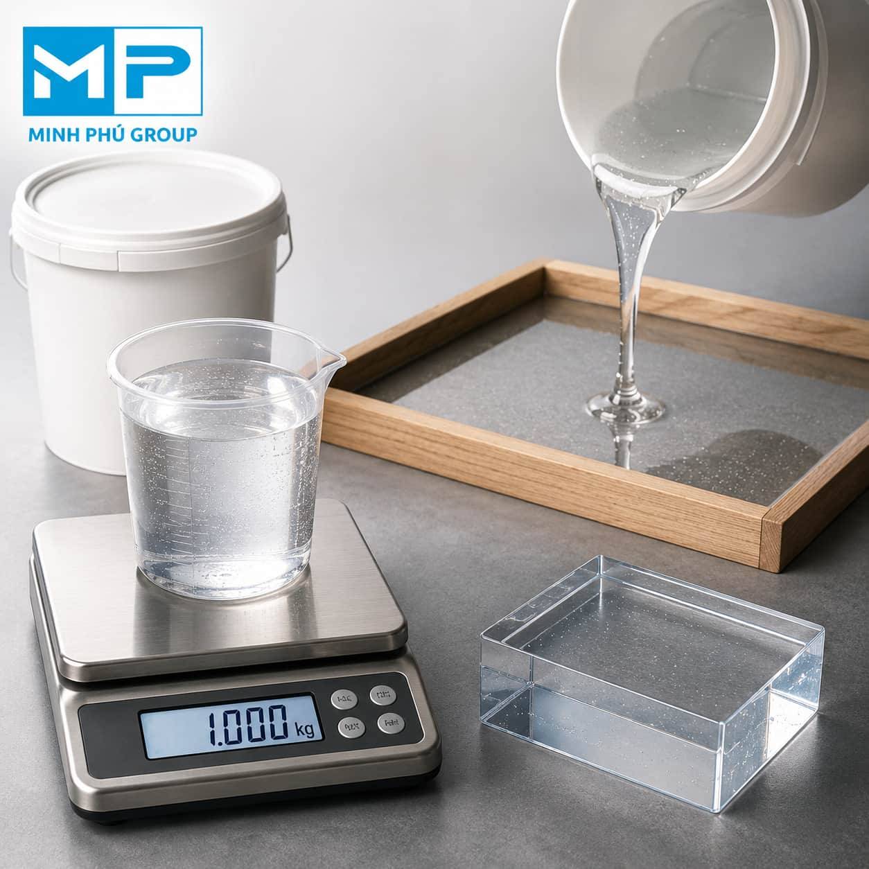 1kg keo epoxy đổ được bao nhiêu m3