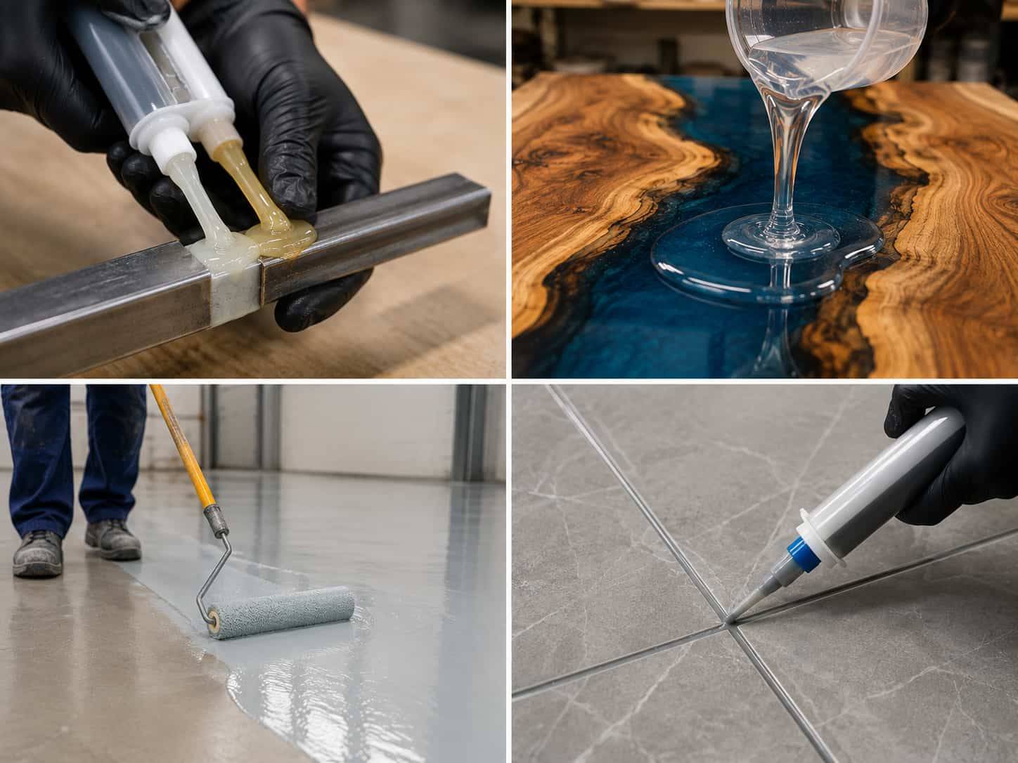 Keo Epoxy là keo gì? Nhựa Epoxy Resin là gì? Công dụng và cách sử dụng