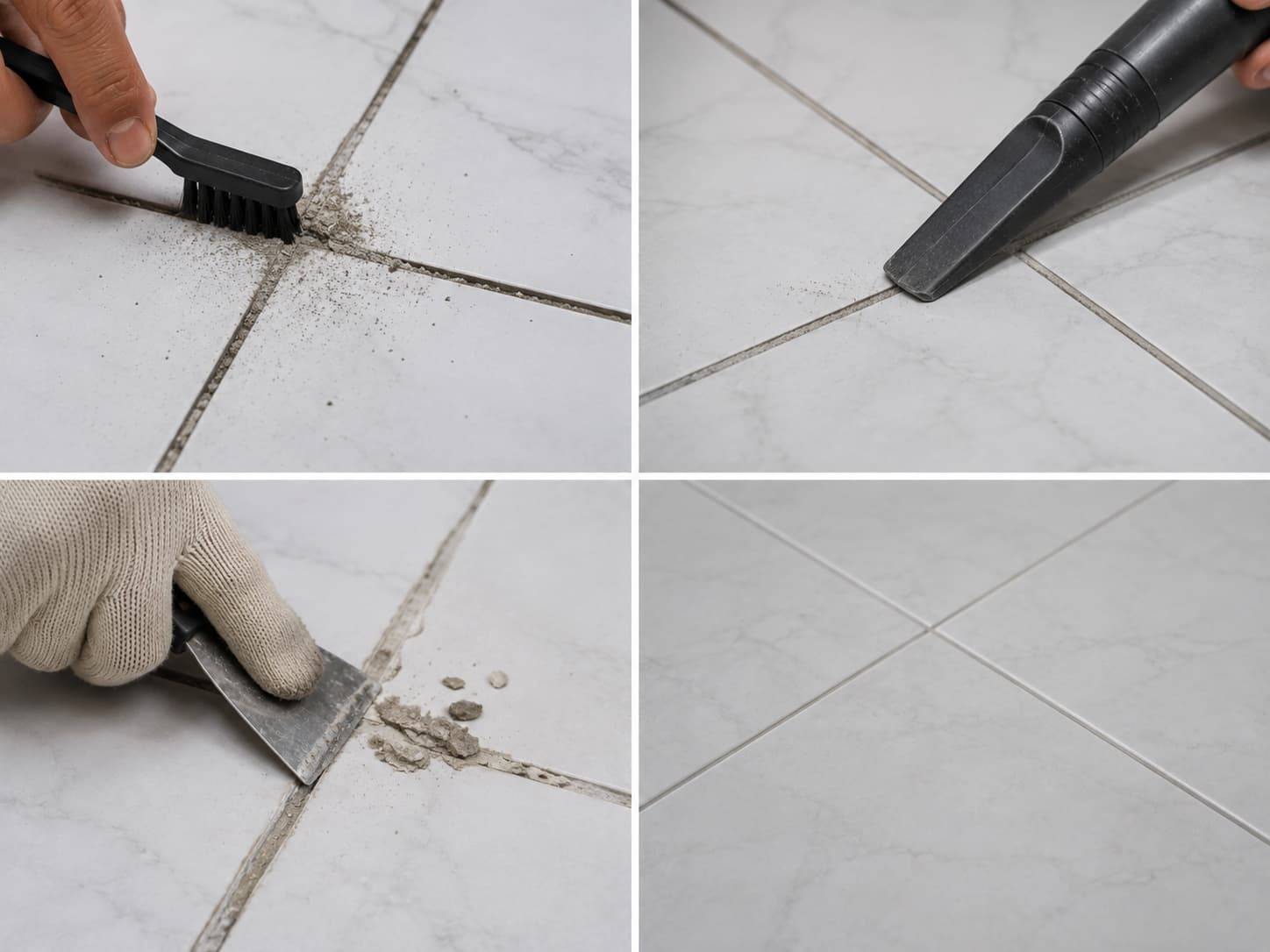 Cách pha xi măng trắng chà ron đúng tỷ lệ, dễ thi công
