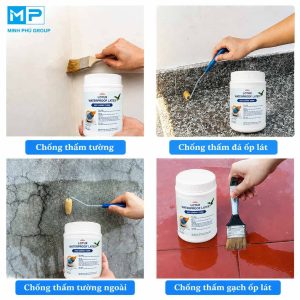 Sử dụng keo trong suốt trên mọi bề mặt