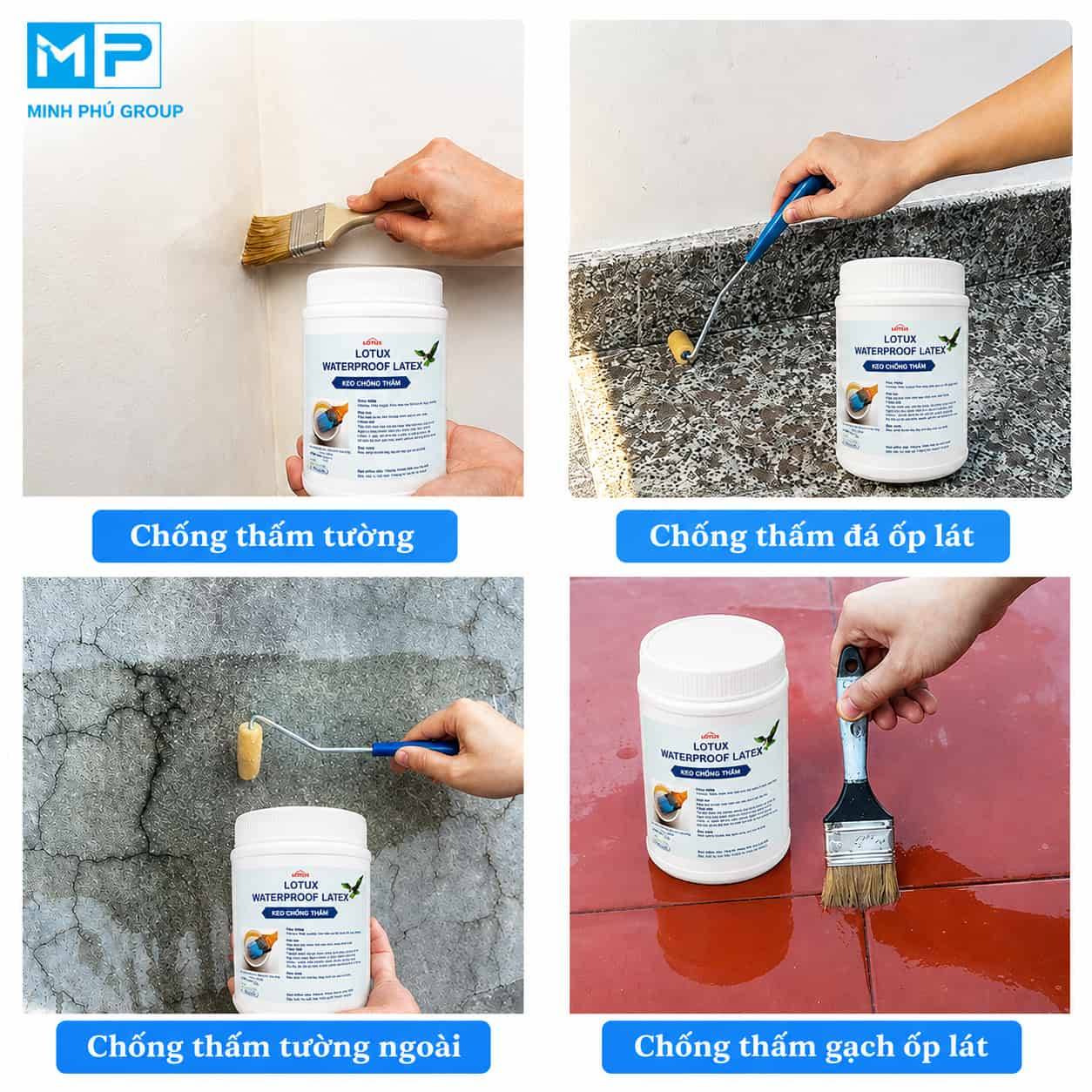 Keo chống thấm RELUX WATER PROOF LATEX 800g