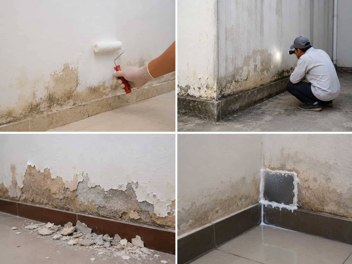 Chống thấm chân tường: Nguyên nhân và cách xử lý hiệu quả