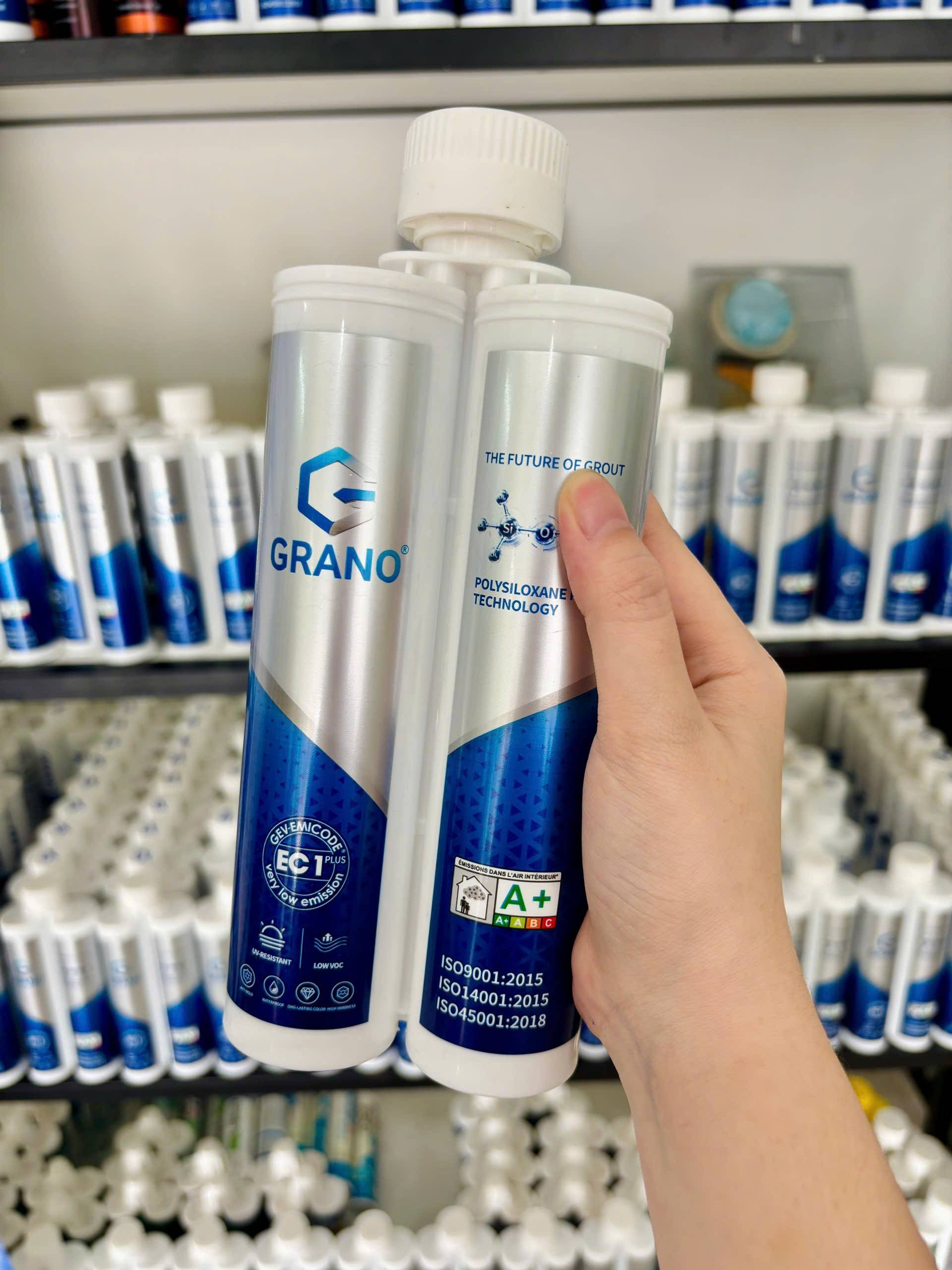 Keo chít mạch Grano Resin dòng trong nhà