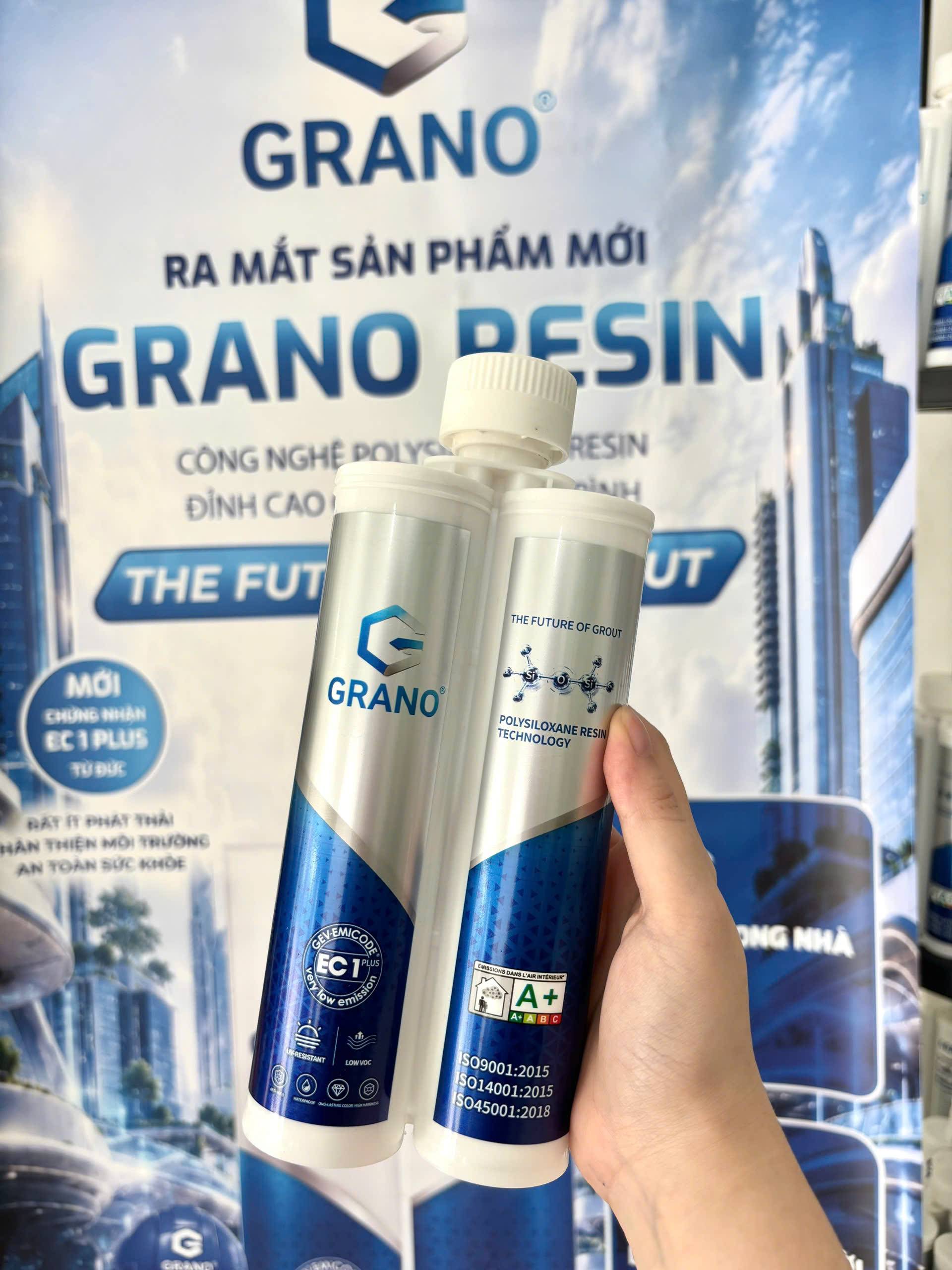 Keo chít mạch Grano Resin ngoài trời