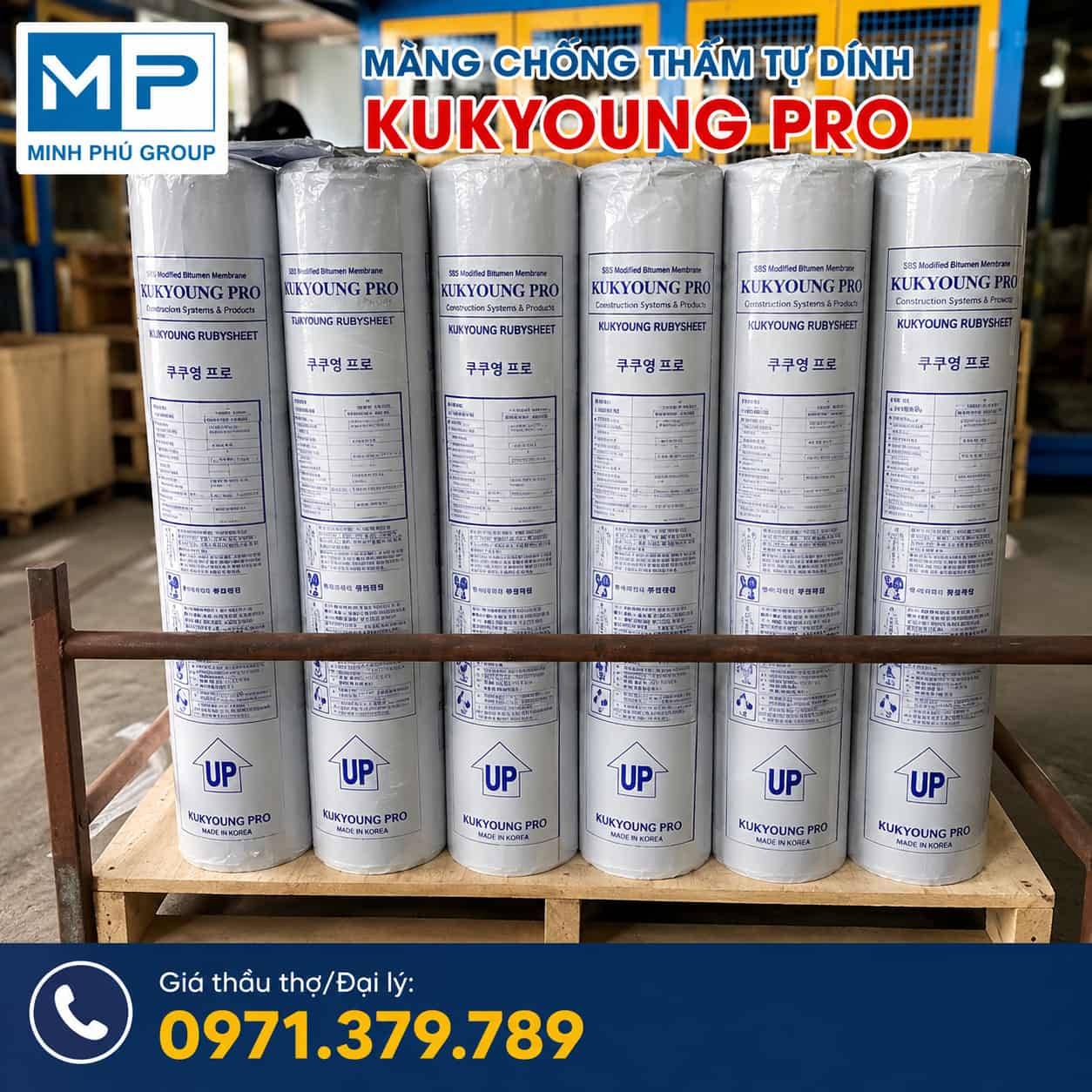 Màng chống thấm tự dính KUKYOUNG PRO | Màng chống dột