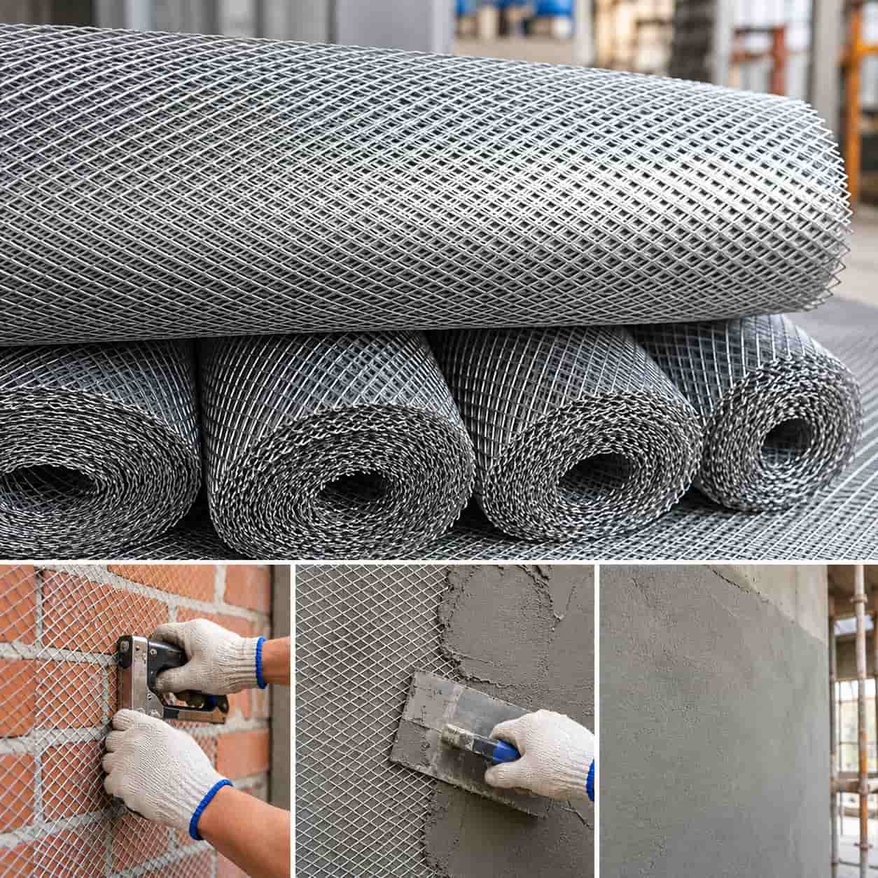 Lưới Mắt Cáo Trát Tường – Lưới Thép Chống Nứt Giá Tốt