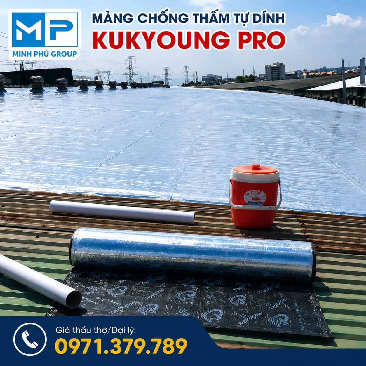 Màng chống thấm tự dính KUKYOUNG PRO | Màng chống dột