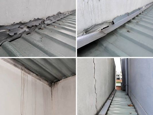 Xử Lý Khe Hở Giữa Mái Tôn Và Tường