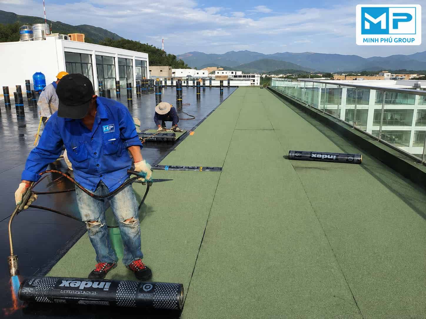 Màng khò chống thấm Bitumode đá xanh Ai Cập