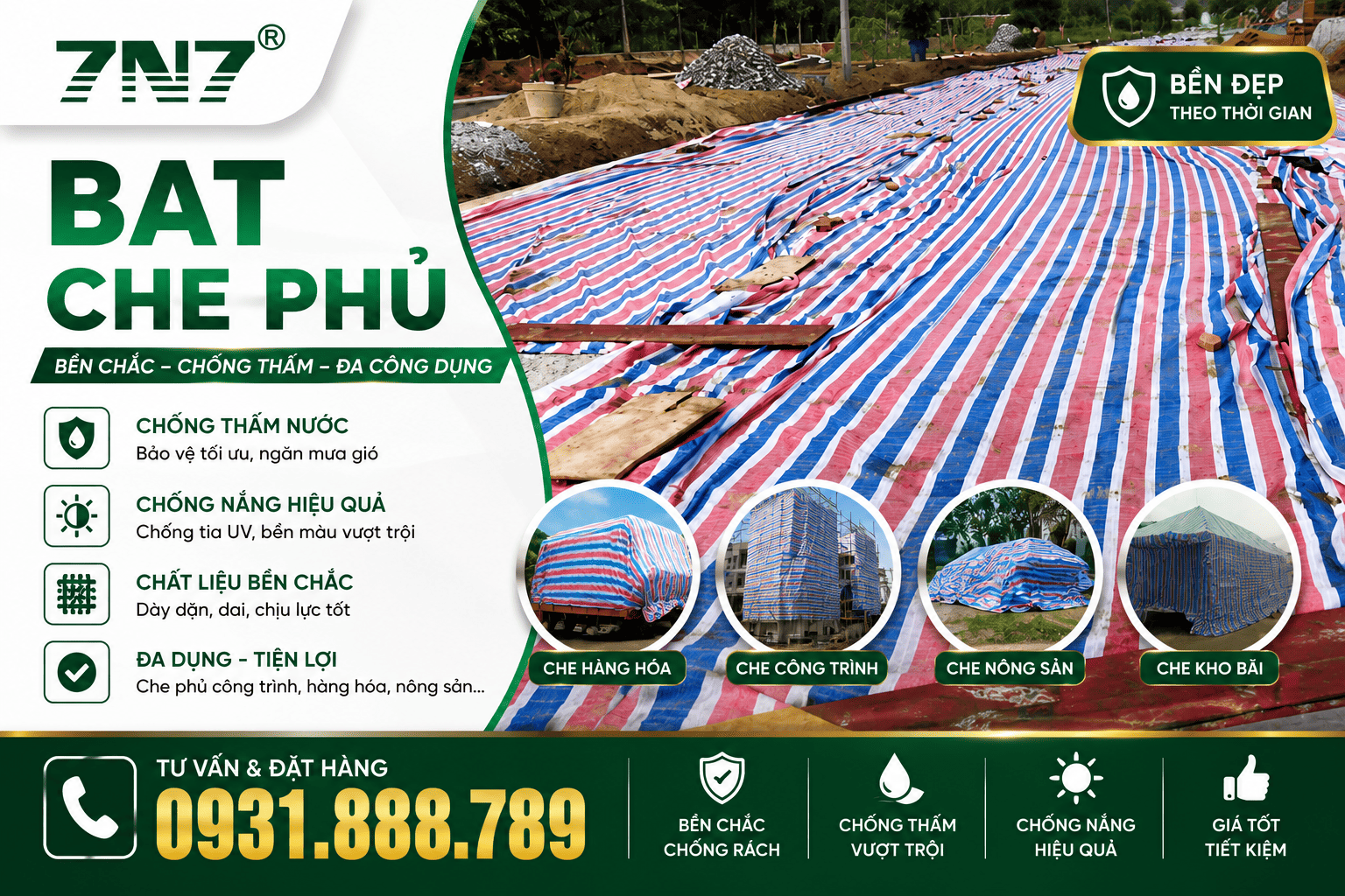Bạt công trình