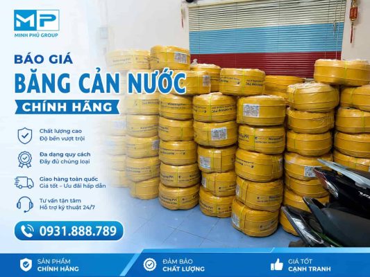 Giá băng cản nước, Báo giá V200, V250, V20 Mới Nhất 2026