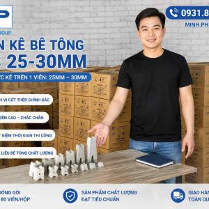 Các loại con kê bê tông