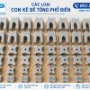 Các Loại Con Kê Bê Tông Phổ Biến Hiện Nay