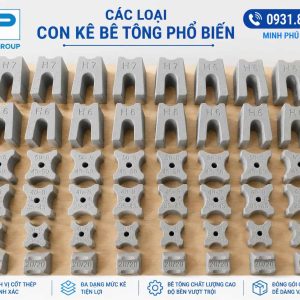 Các Loại Con Kê Bê Tông Phổ Biến Hiện Nay